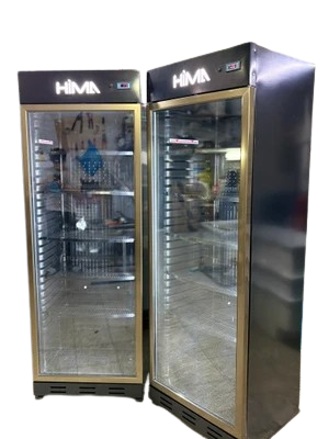 یخچال ایستاده درب شیشه ای هیما مدل HR68با عرض ۷۰ سانت